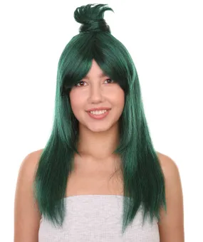 HPO Adult Women's 22" Inch Long Length Straight Halloween Cosplay Anime Hero Mother Wig, Synthetic Soft Fiber Hair, Perfect for your next Conventiton and Party! | HPO