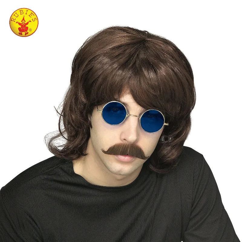 70'S Brown Shag Wig Adult