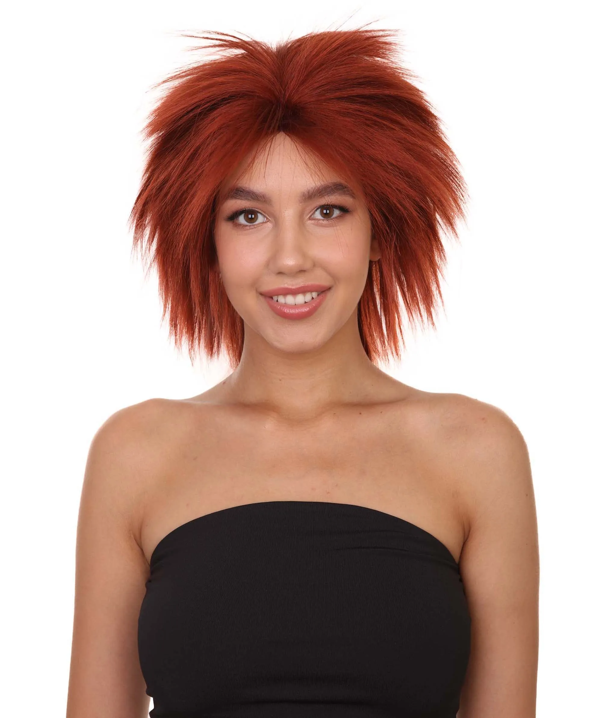 80's Rock Star Disco Funky Punk Collection Women's Wig | Multiple Colors Cosplay Halloween Wig | Premium Breathable Capless Cap