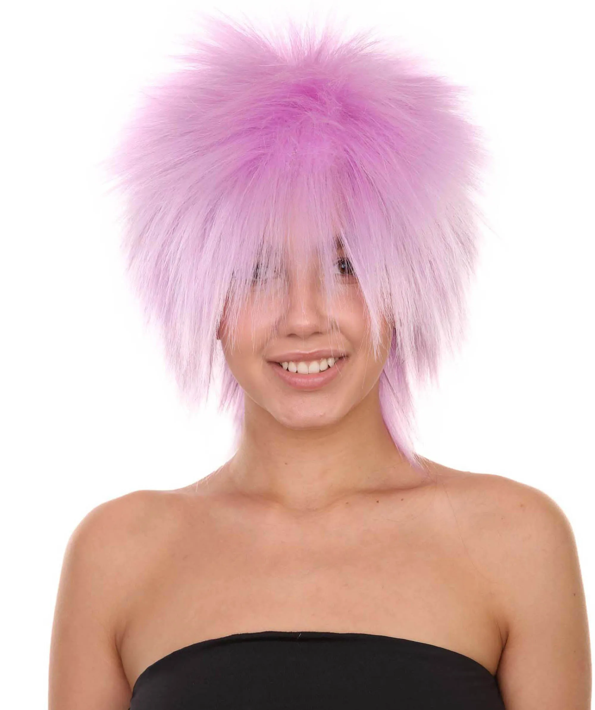 80's Rock Star Disco Funky Punk Collection Women's Wig | Multiple Colors Cosplay Halloween Wig | Premium Breathable Capless Cap