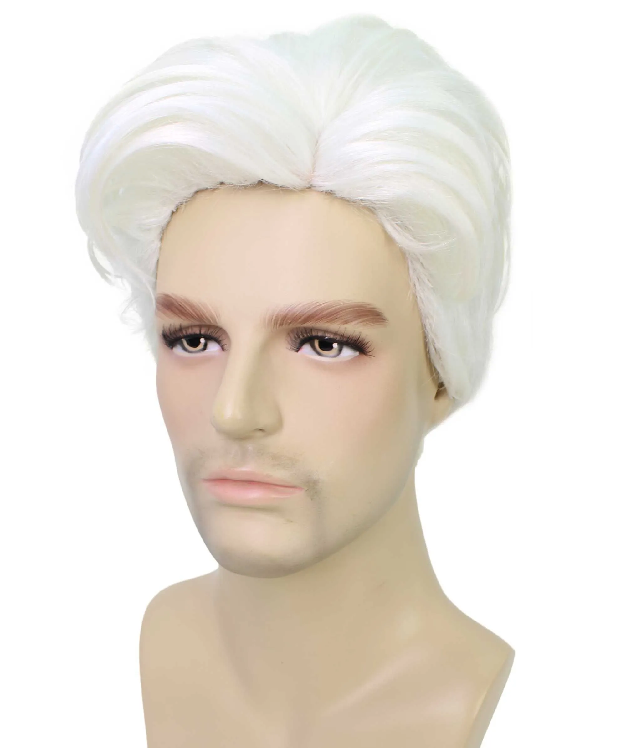 90's Rave Guy | Men's Short Gelled Middle Part | Halloween Wig | Multiple colors