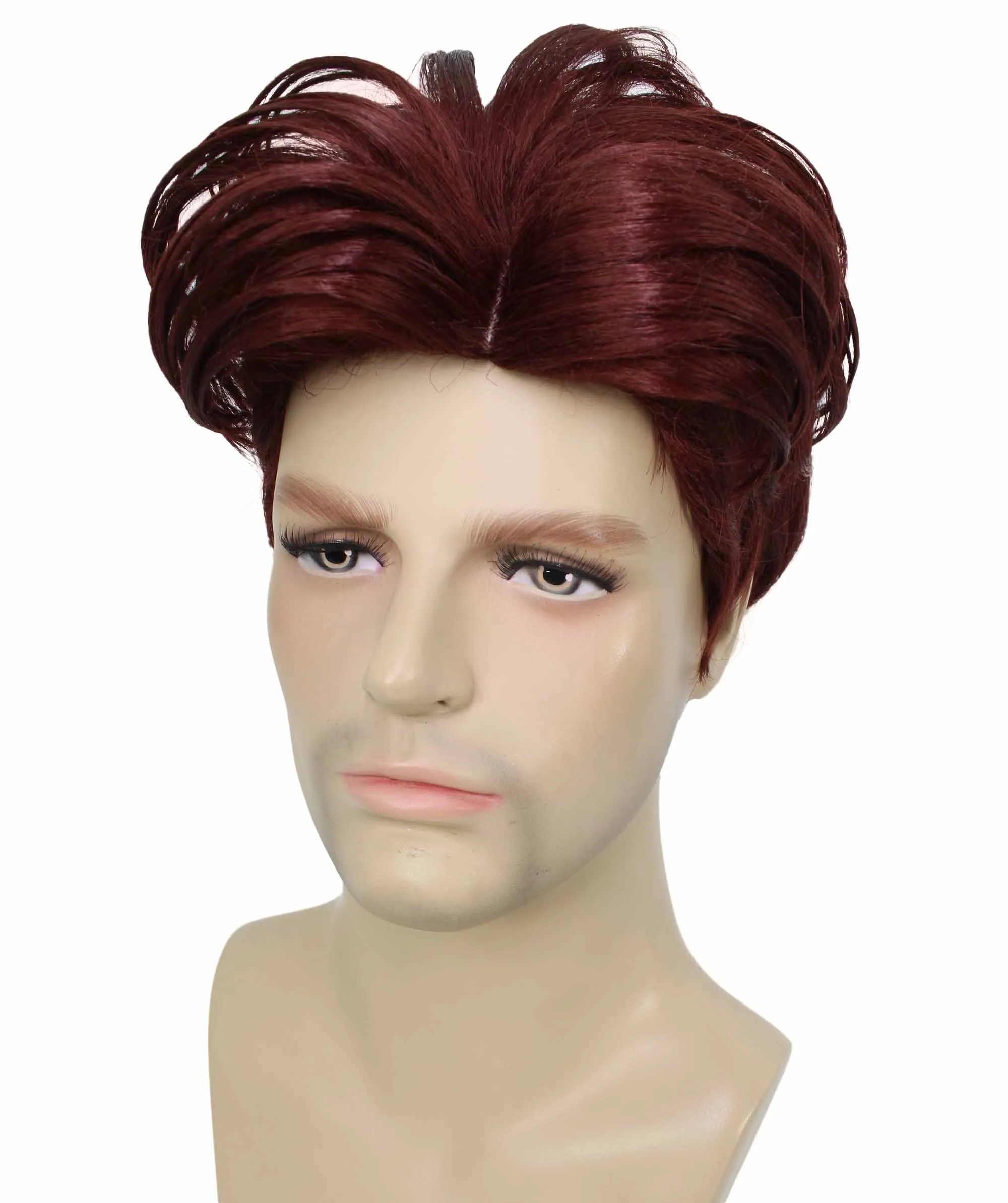 90's Rave Guy | Men's Short Gelled Middle Part | Halloween Wig | Multiple colors