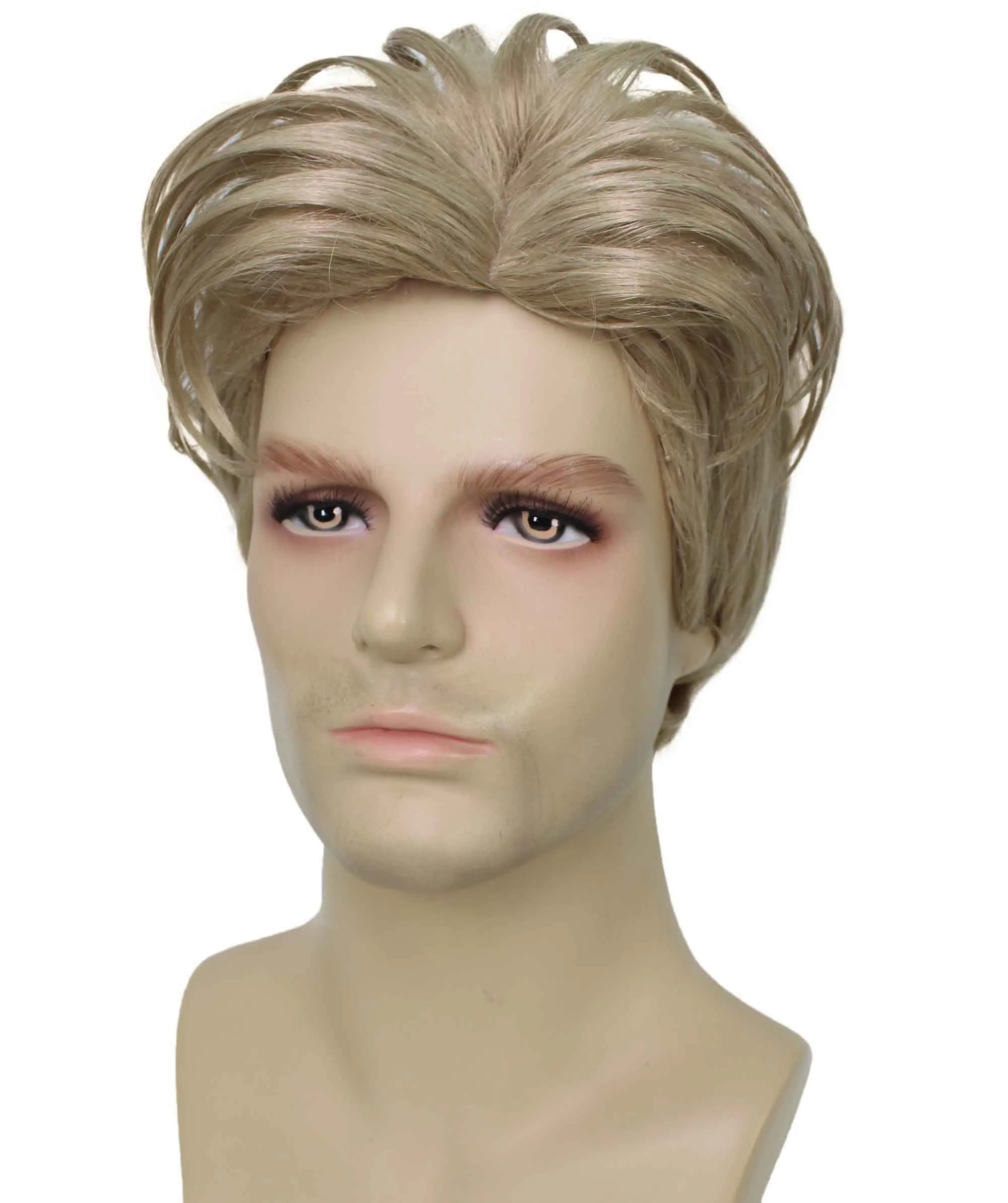 90's Rave Guy | Men's Short Gelled Middle Part | Halloween Wig | Multiple colors