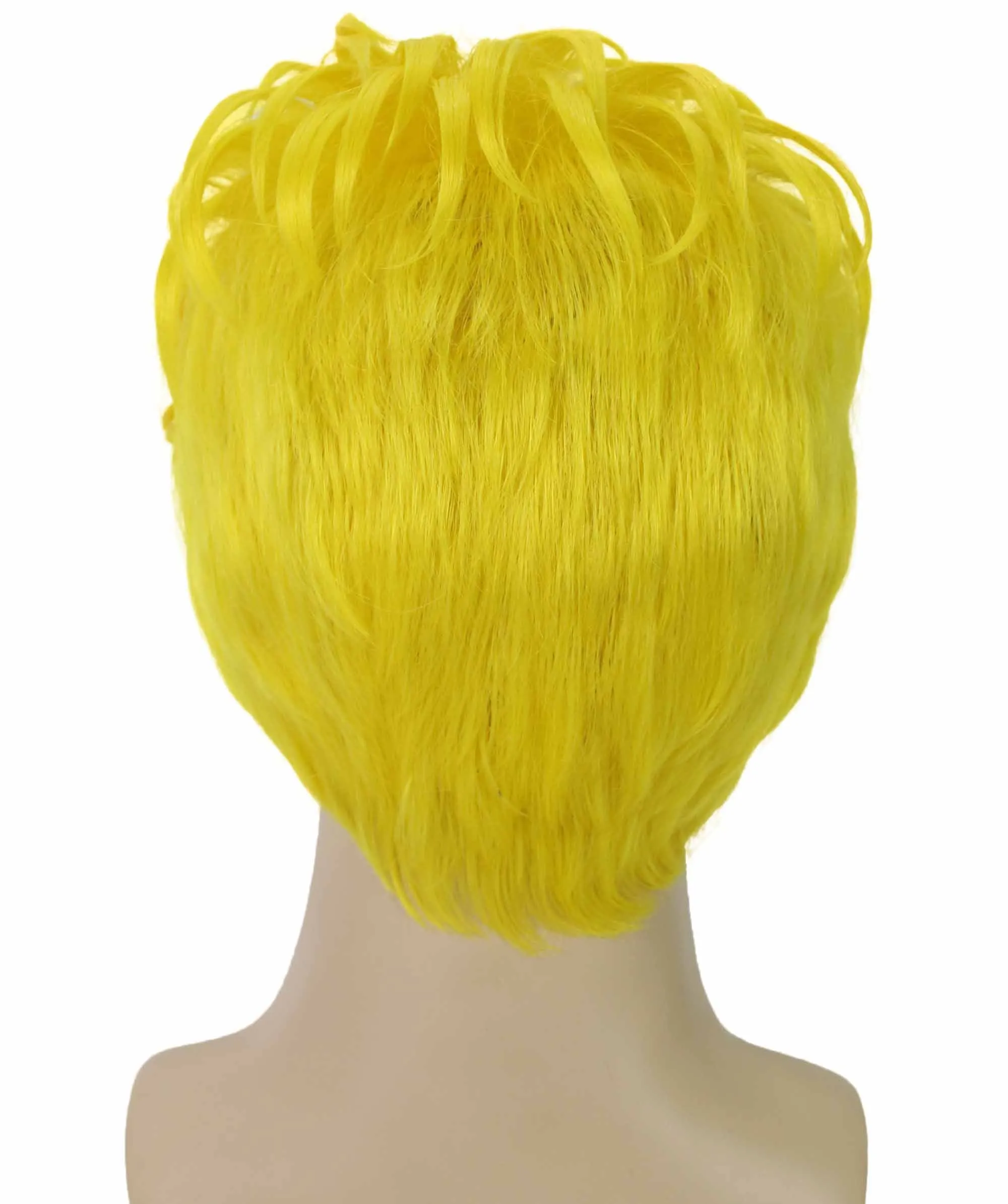 90's Rave Guy | Men's Short Gelled Middle Part | Halloween Wig | Multiple colors