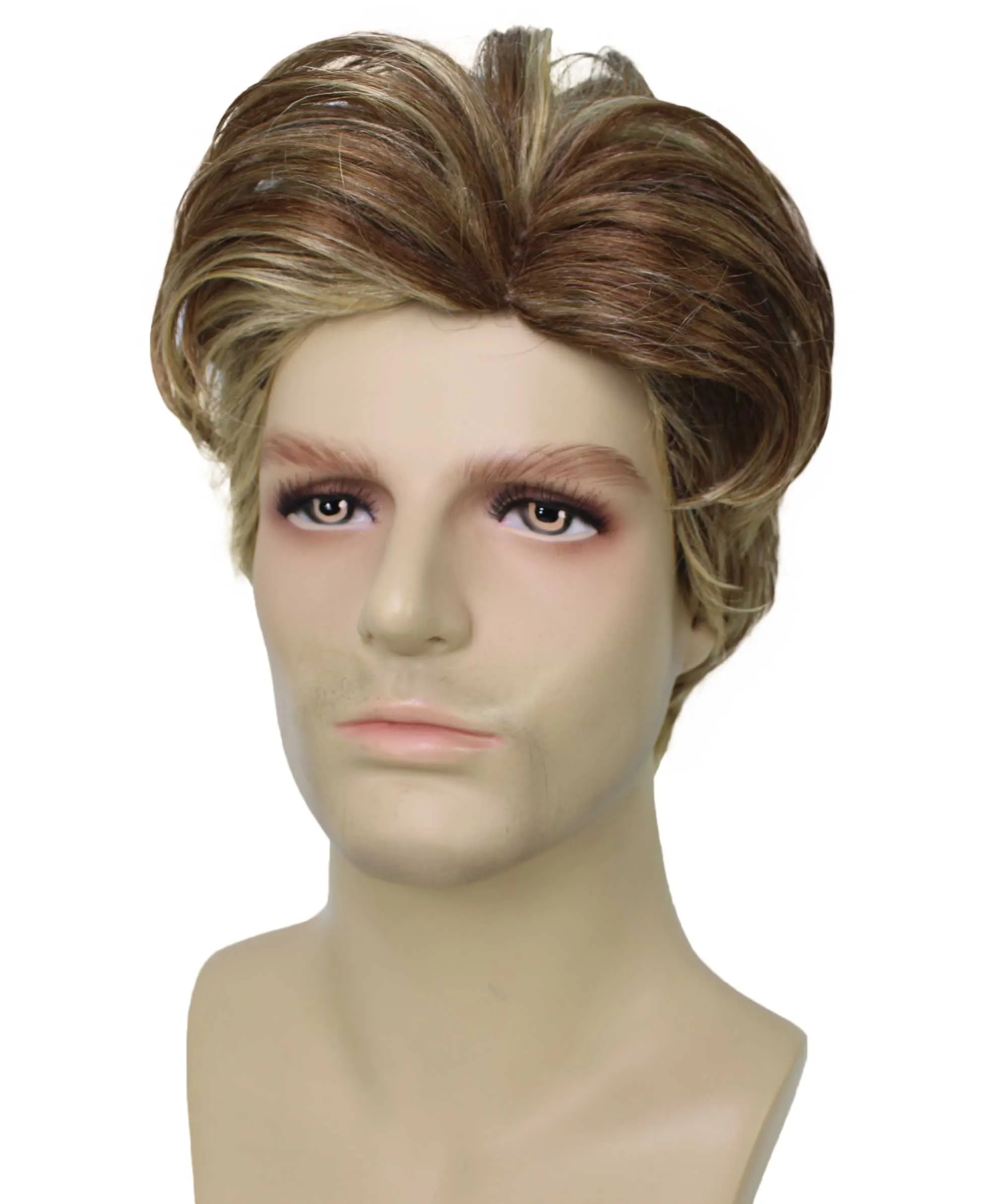 90's Rave Guy | Men's Short Gelled Middle Part | Halloween Wig | Multiple colors