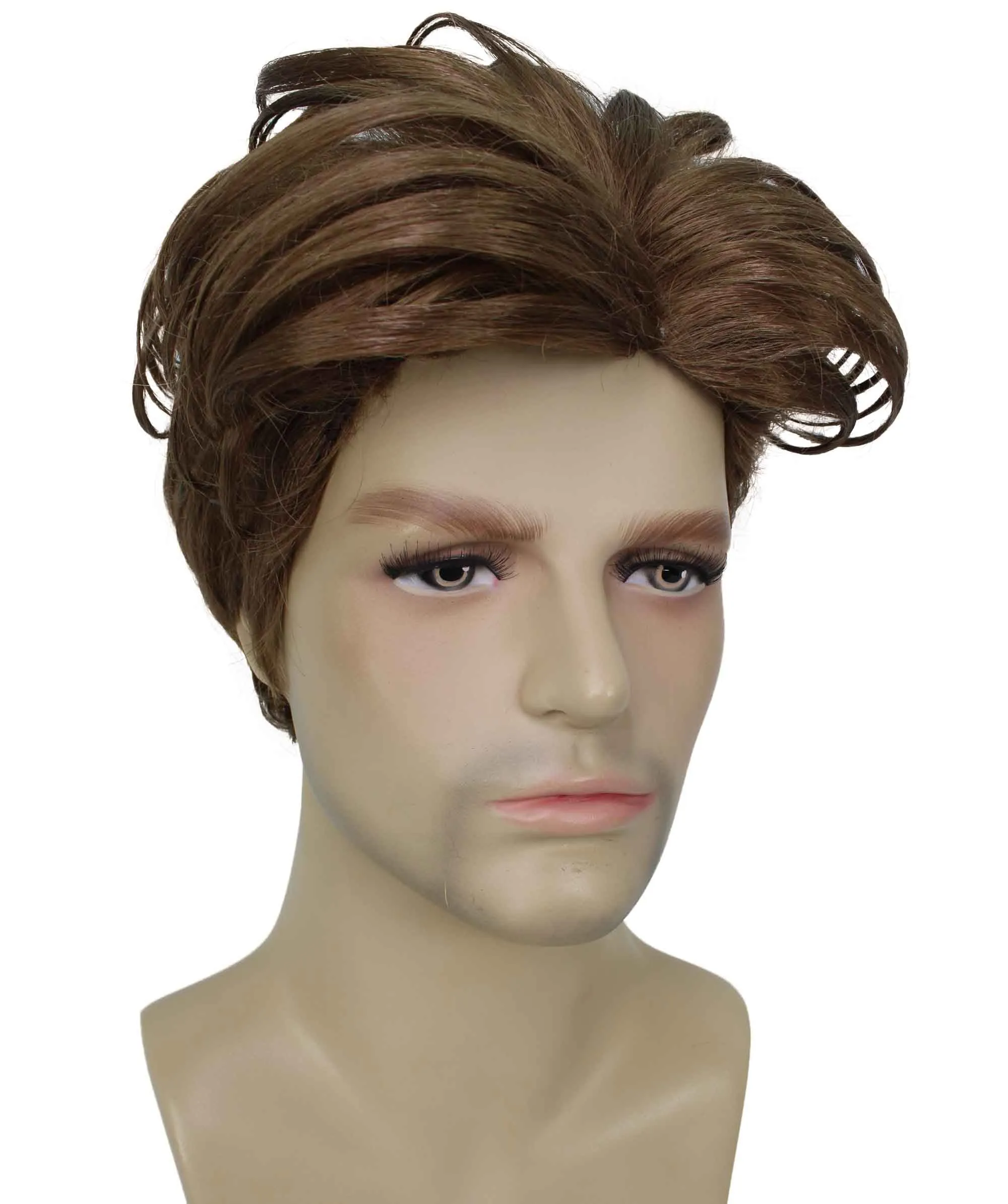 90's Rave Guy | Men's Short Gelled Middle Part | Halloween Wig | Multiple colors