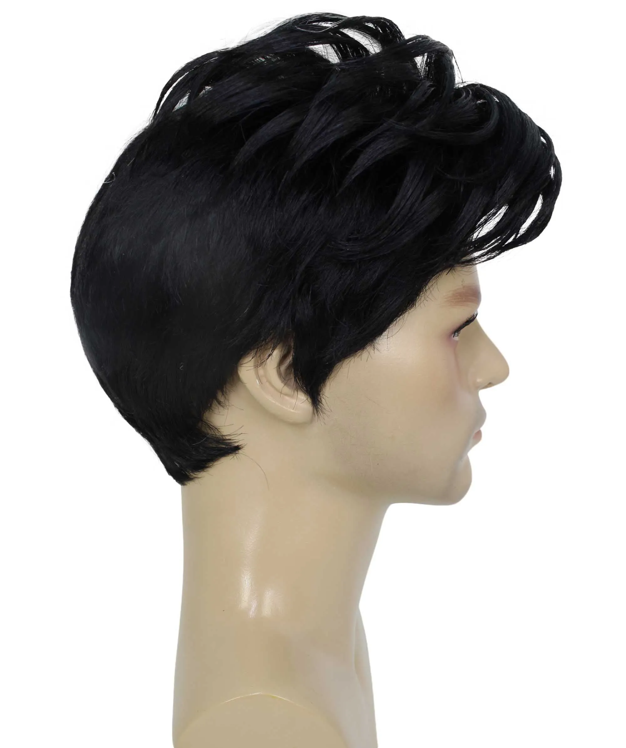 90's Rave Guy | Men's Short Gelled Middle Part | Halloween Wig | Multiple colors