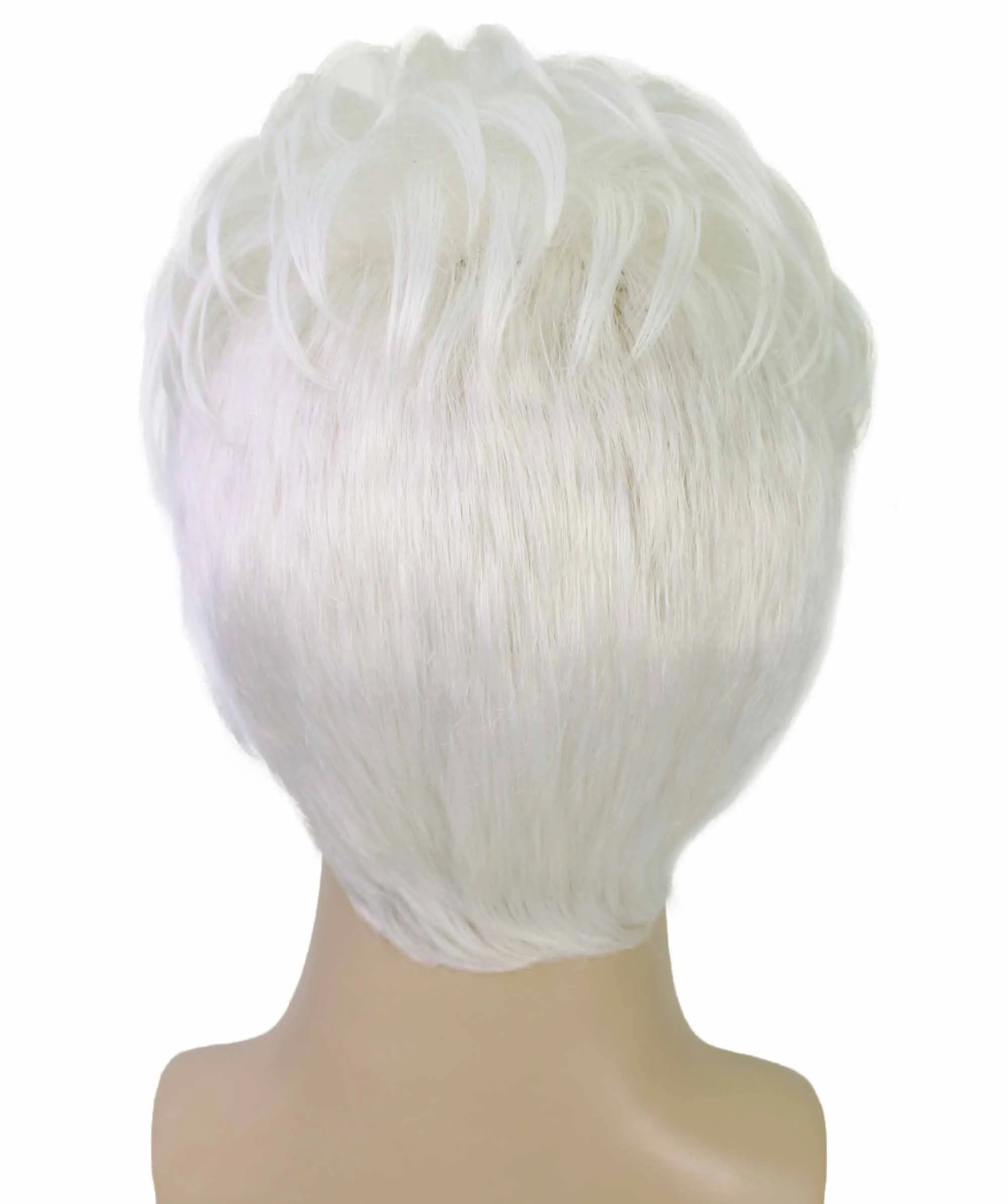 90's Rave Guy | Men's Short Gelled Middle Part | Halloween Wig | Multiple colors