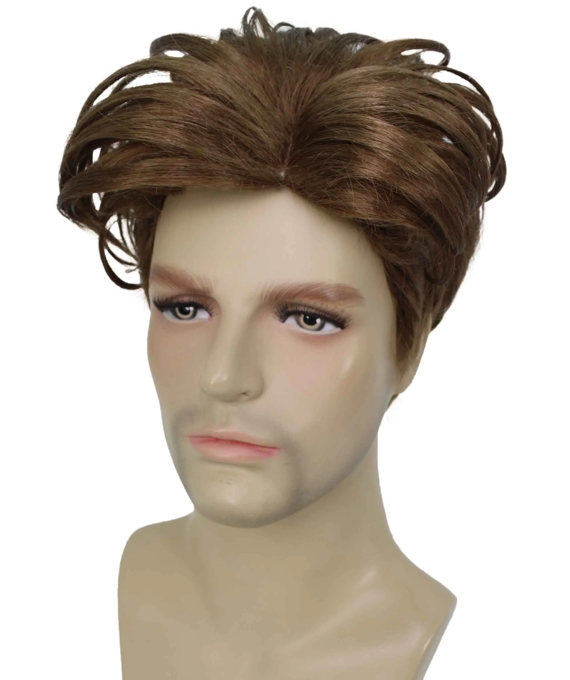 90's Rave Guy | Men's Short Gelled Middle Part | Halloween Wig | Multiple colors