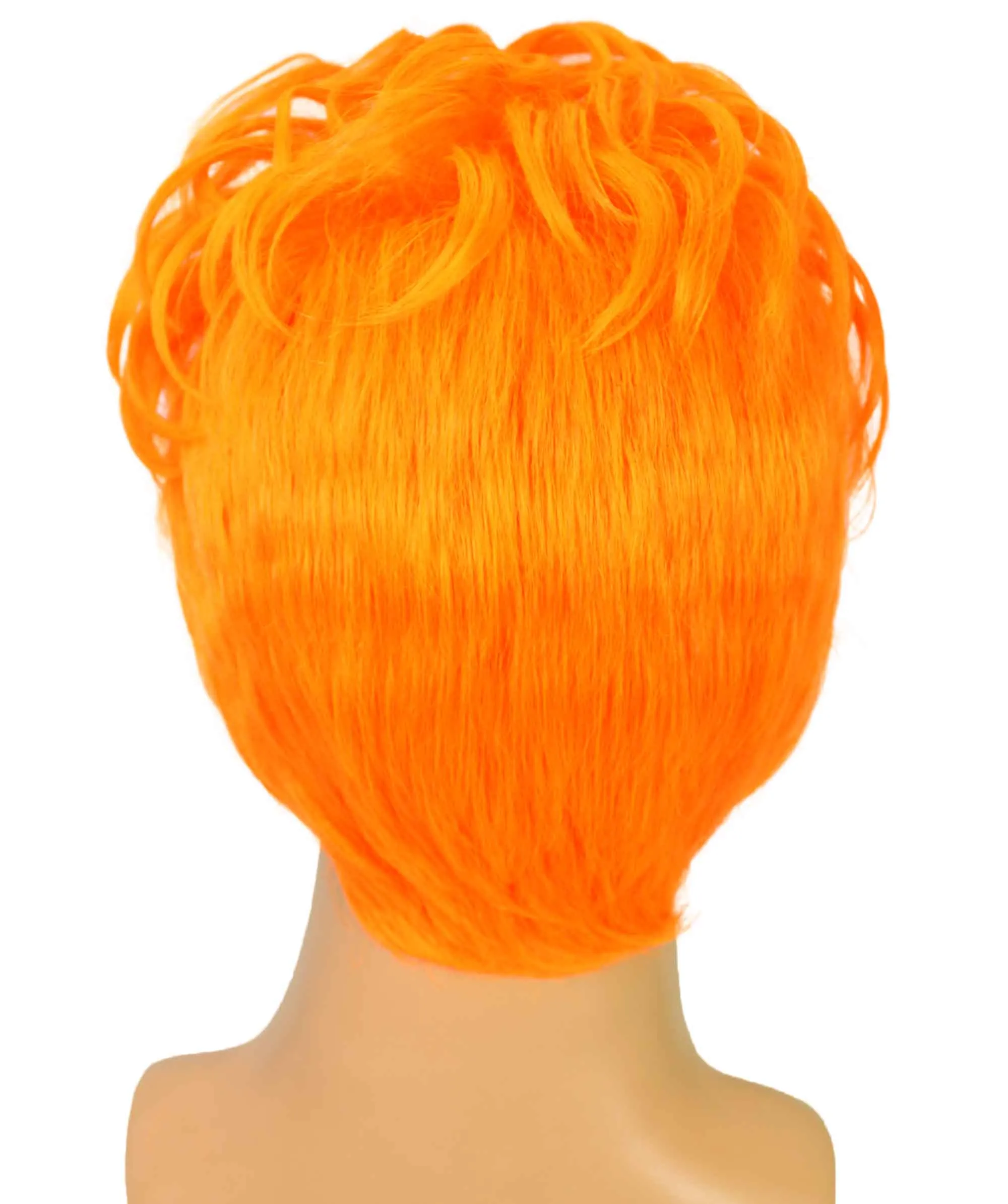 90's Rave Guy | Men's Short Gelled Middle Part | Halloween Wig | Multiple colors