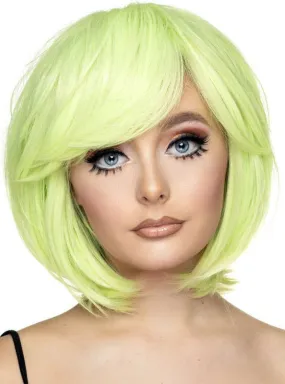 Absinthe Green Womens Short Bob Fashion Wig