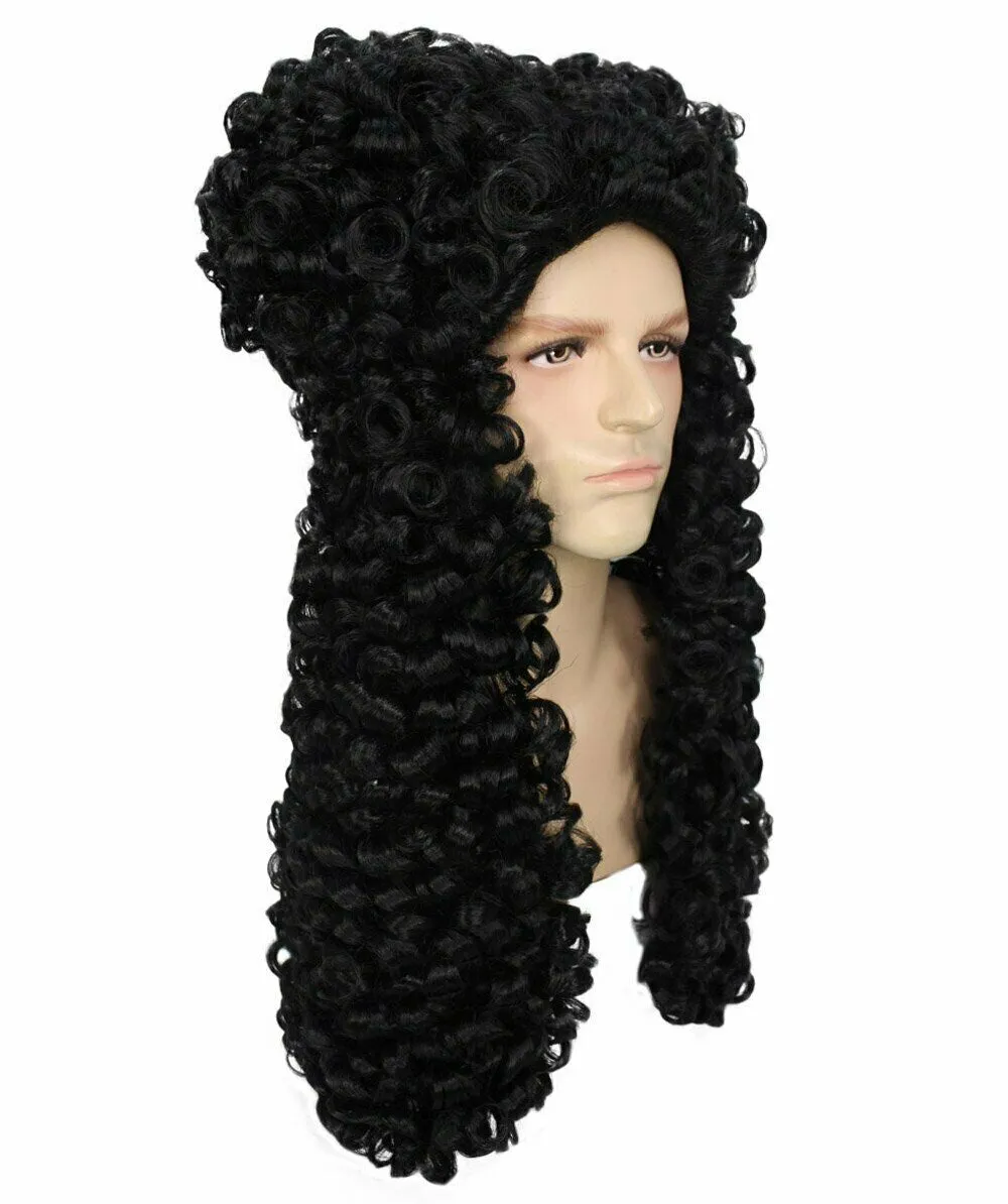 Adult 18th Century Nobleman Wig | Historical Wig | Perfect for Halloween| Breathable Capless Cap Design