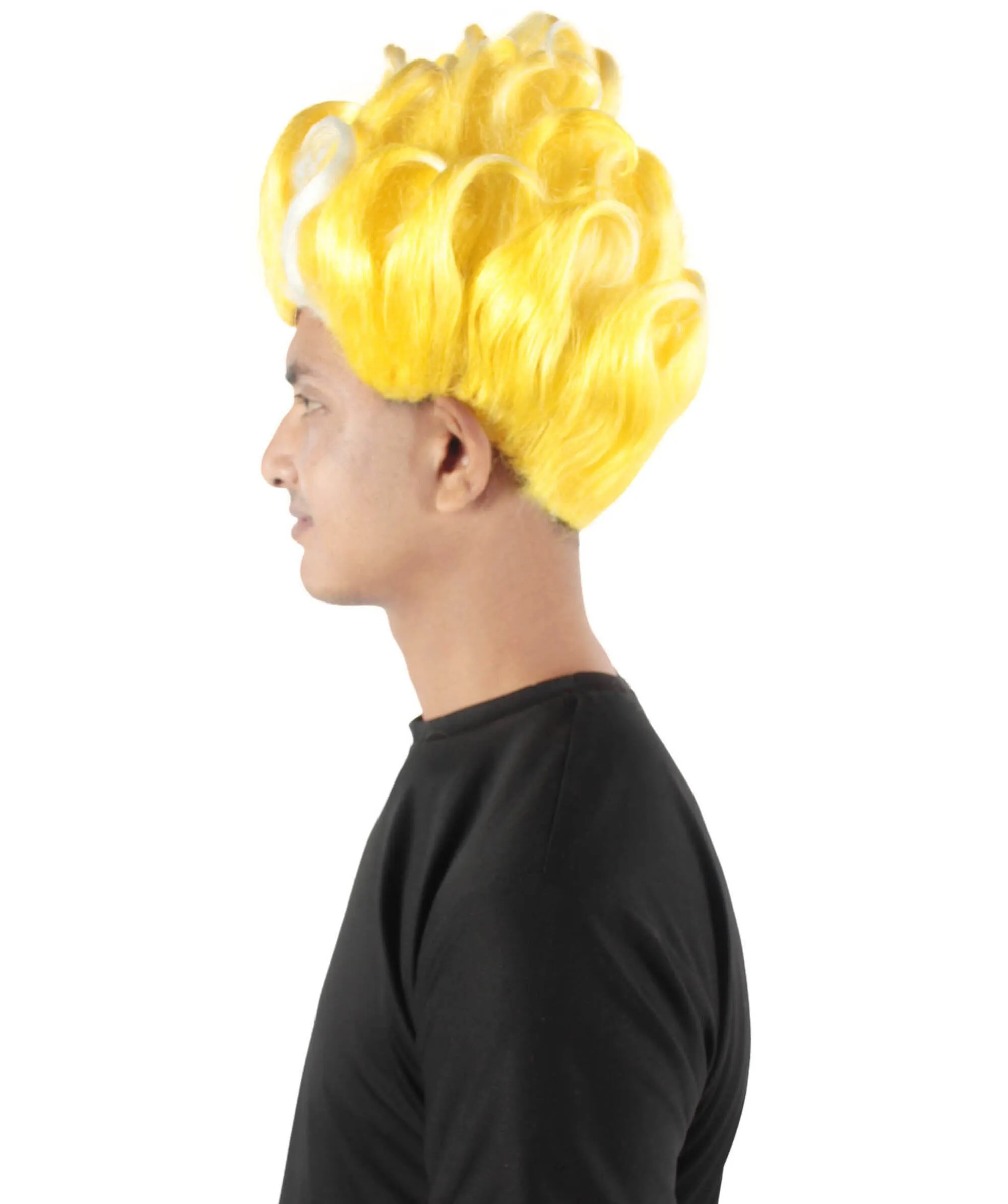 Adult Men's Superhero Halloween Doctor Wig | Multiple Color Options