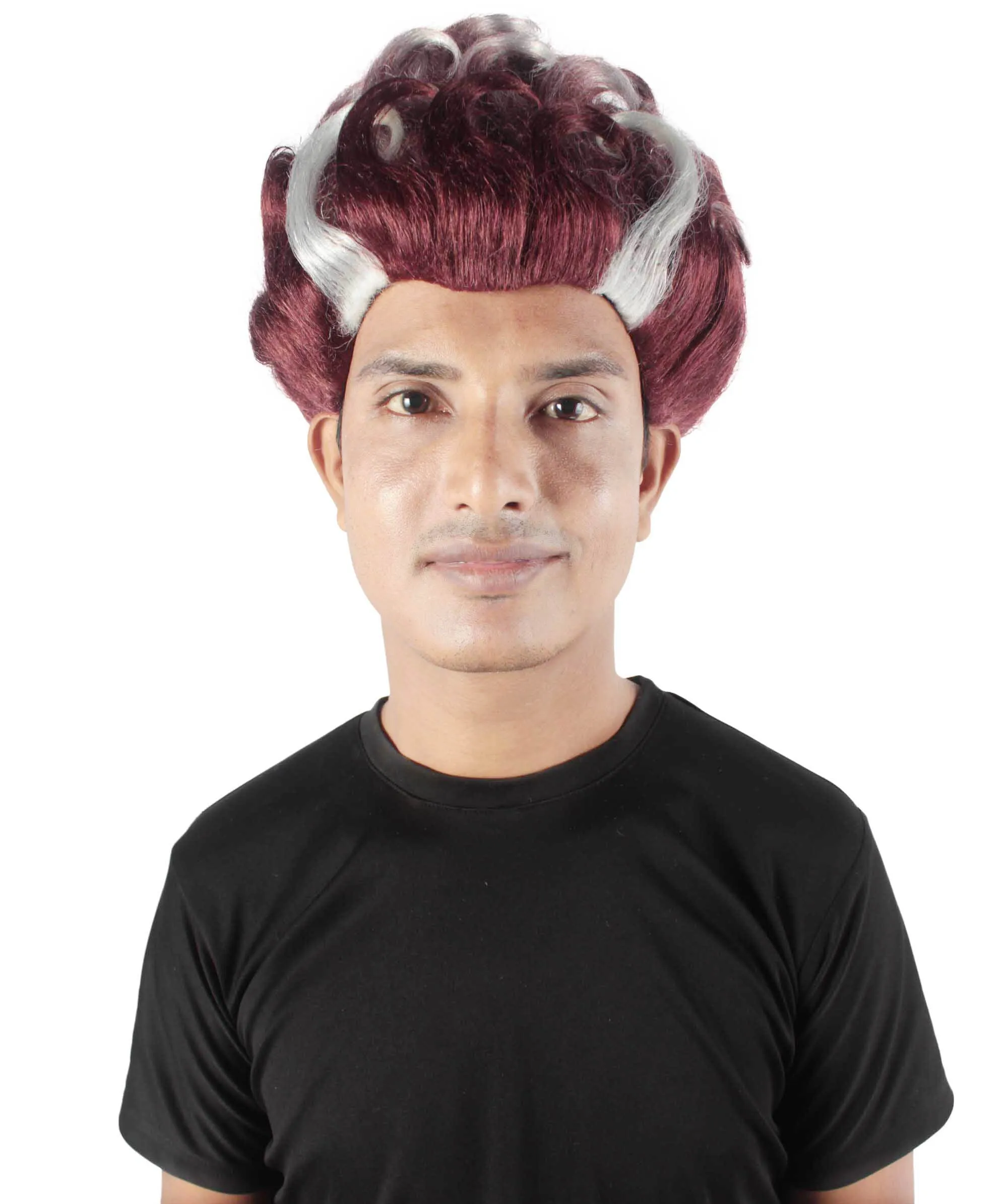 Adult Men's Superhero Halloween Doctor Wig | Multiple Color Options