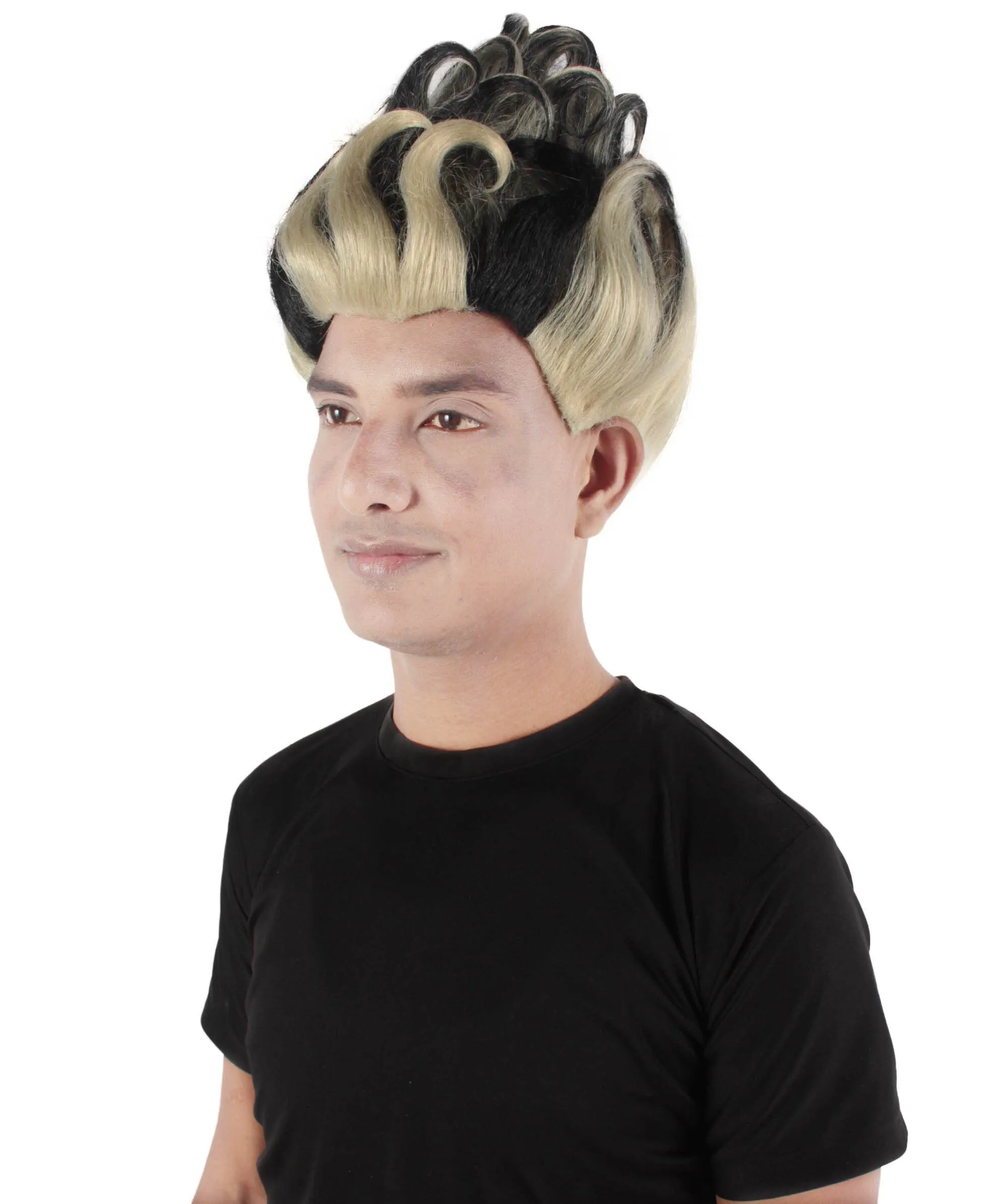 Adult Men's Superhero Halloween Doctor Wig | Multiple Color Options