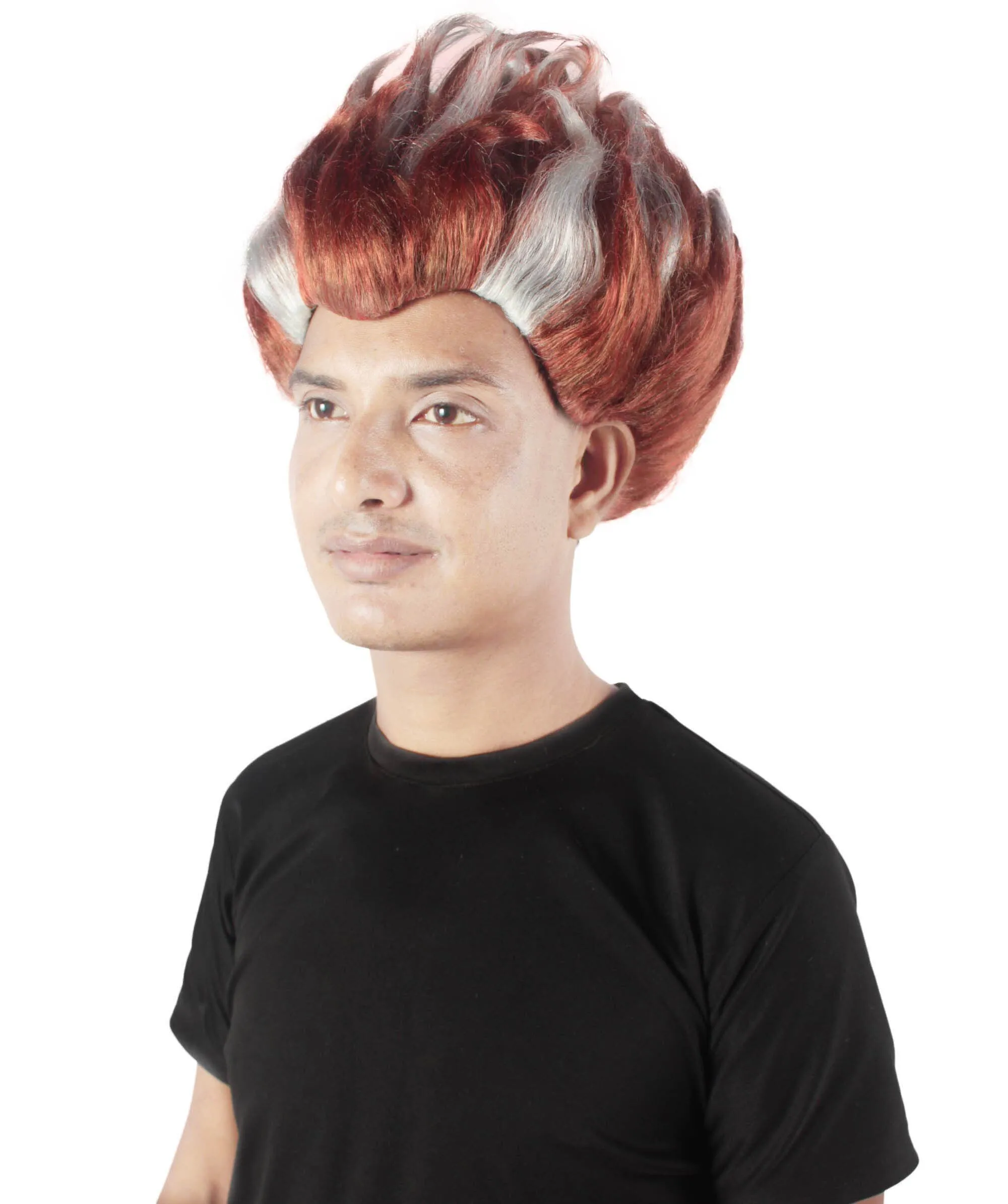 Adult Men's Superhero Halloween Doctor Wig | Multiple Color Options