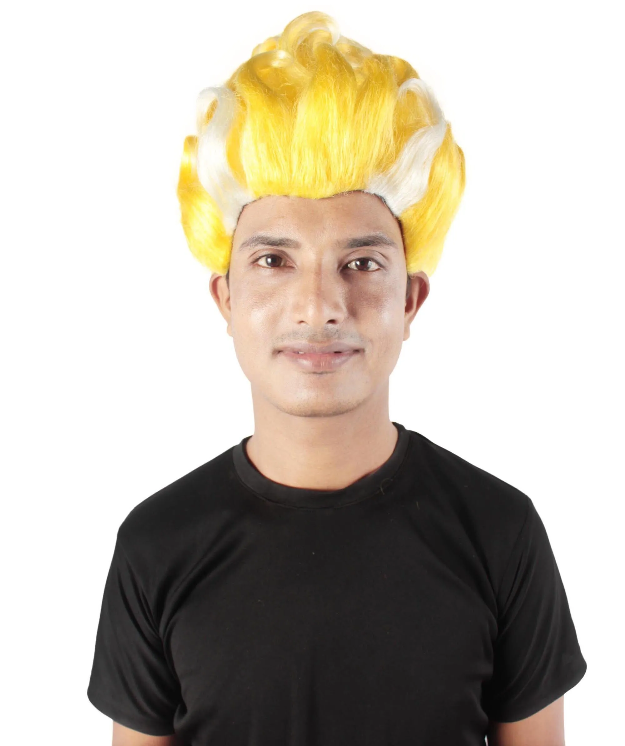 Adult Men's Superhero Halloween Doctor Wig | Multiple Color Options