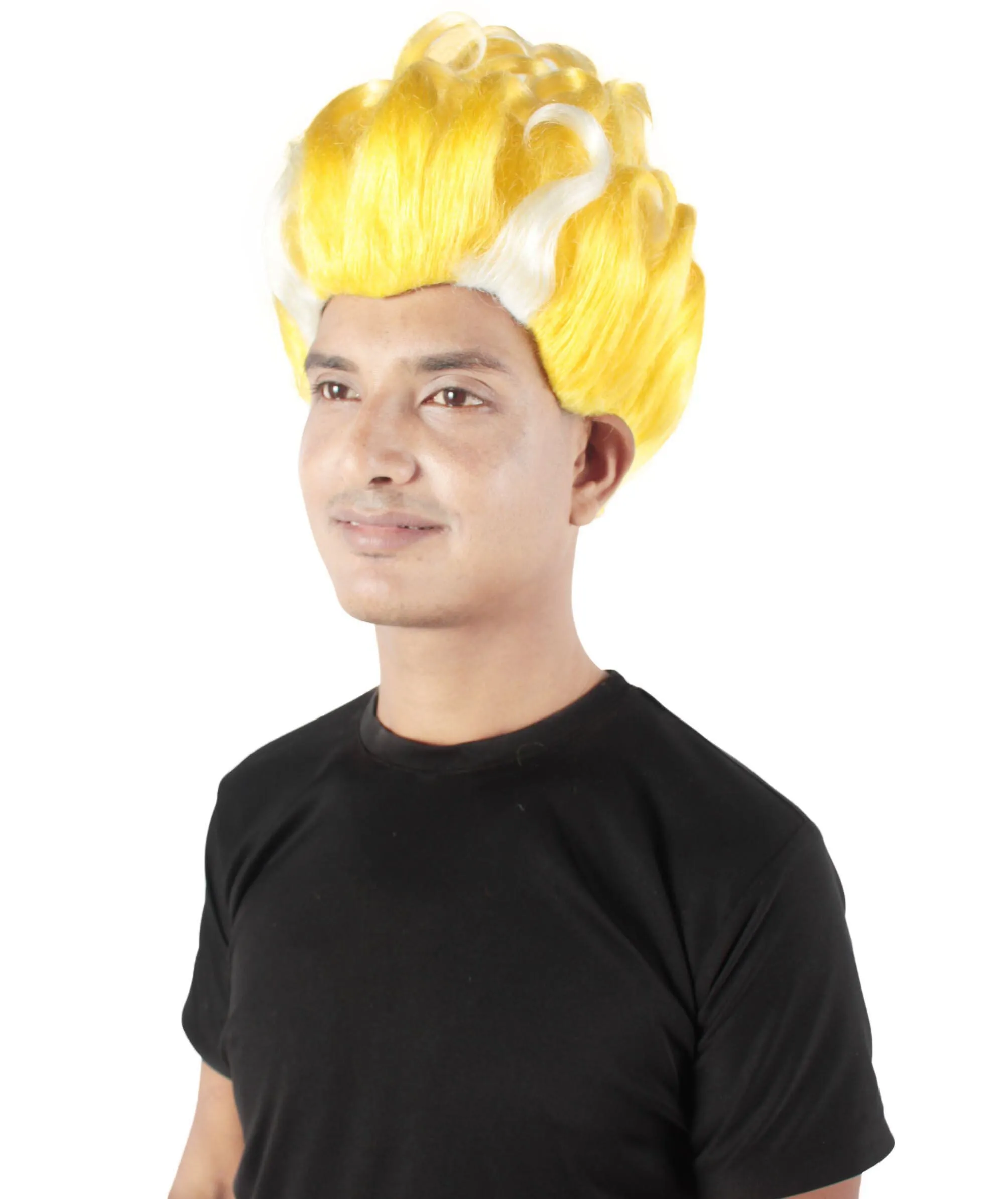 Adult Men's Superhero Halloween Doctor Wig | Multiple Color Options