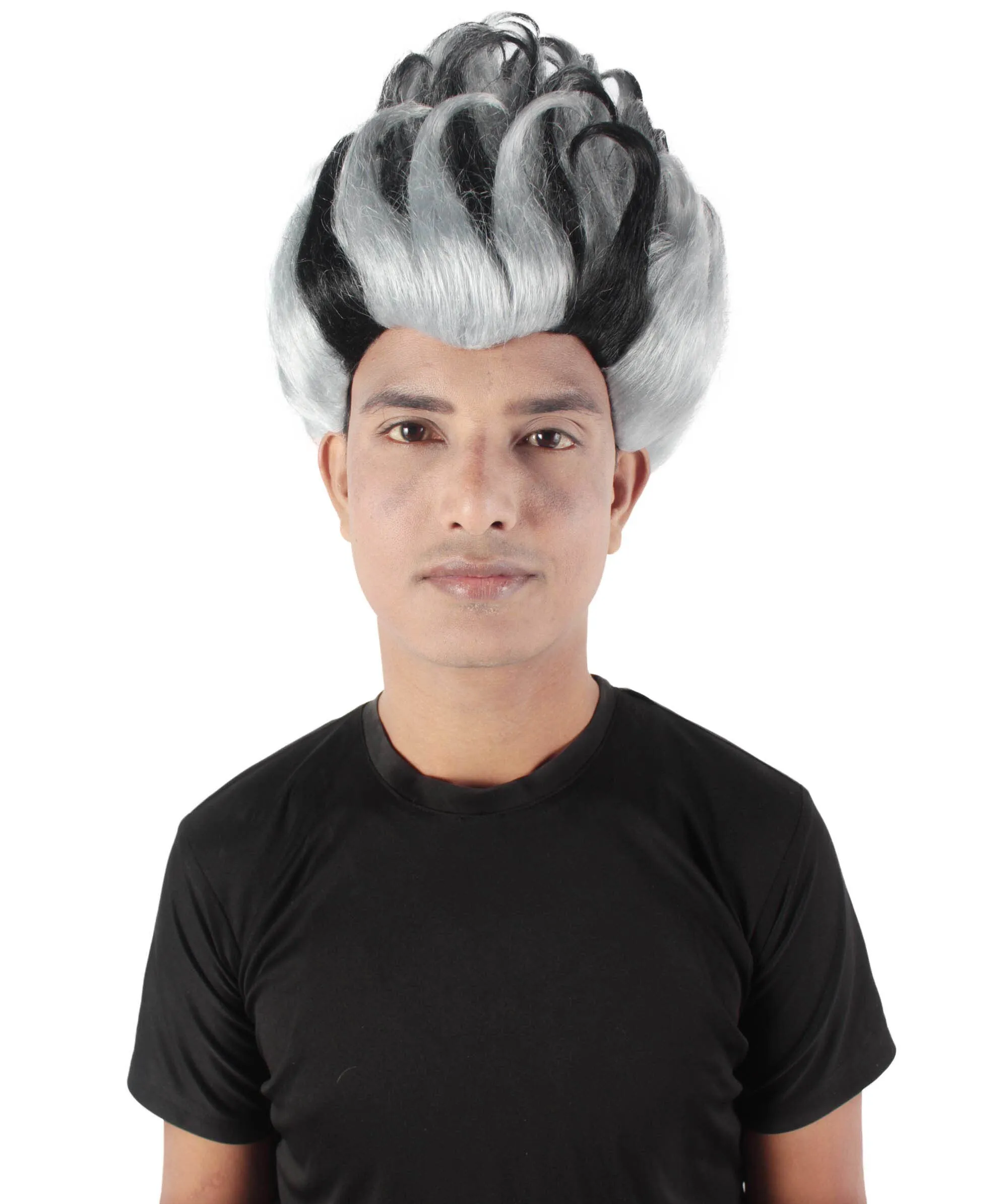 Adult Men's Superhero Halloween Doctor Wig | Multiple Color Options