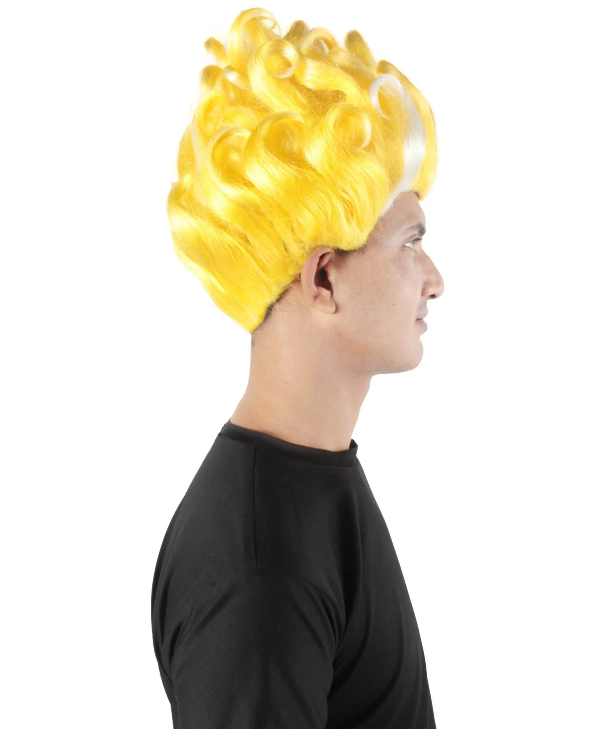 Adult Men's Superhero Halloween Doctor Wig | Multiple Color Options