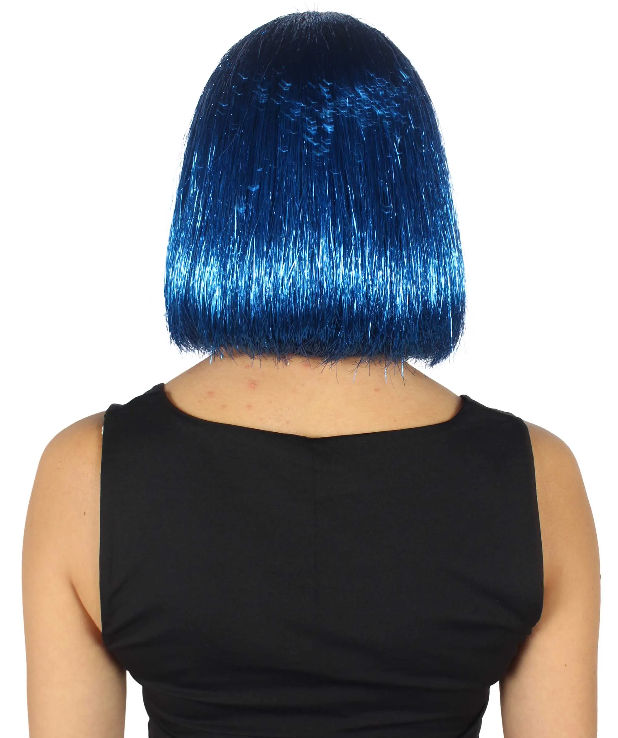 Adult Women Tinsel Bob Wig Collection, Multiple Color Options.