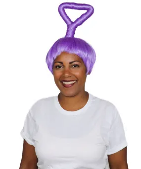 Animation Creature Wig | Purple Sexy Cosplay Party Halloween Wig | Premium Breathable Capless Cap