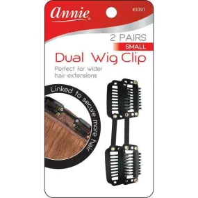 Annie Dual Wig Clip 2CT Small