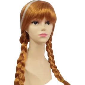 Auburn Braided Wig - Kids