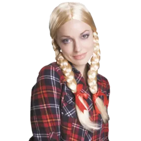 Blond Braided Wig