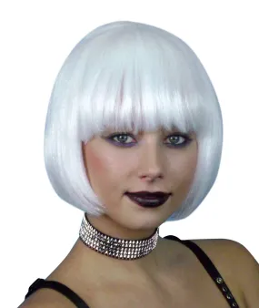 Bob White Wig Fancy Dress Costume Accessory