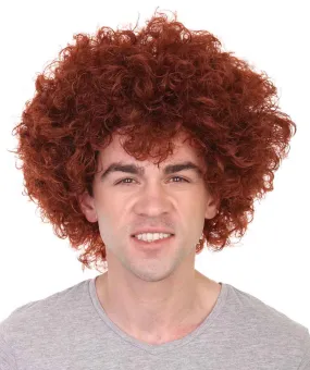 Burgundy Unisex Afro Wig | Super Size Jumbo Cosplay Halloween Wig