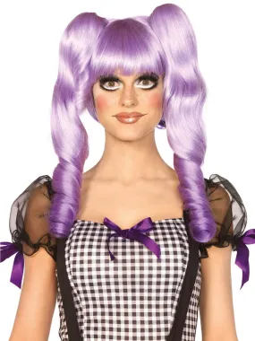 Dolly bob wig with clips