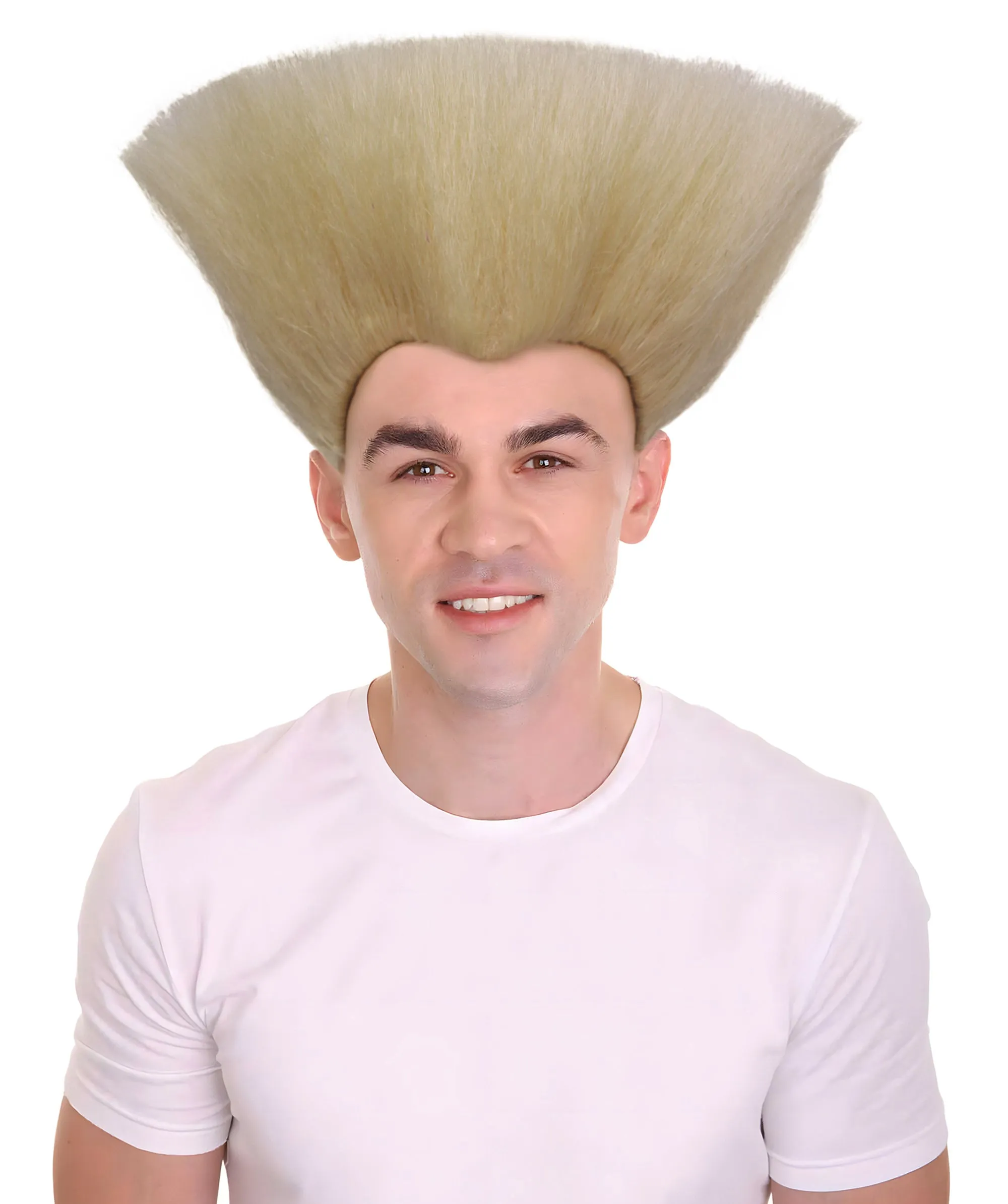 Fighter Game Wig | Men's Short Length Electric Multiple Color Straight Spiked Cosplay Wig