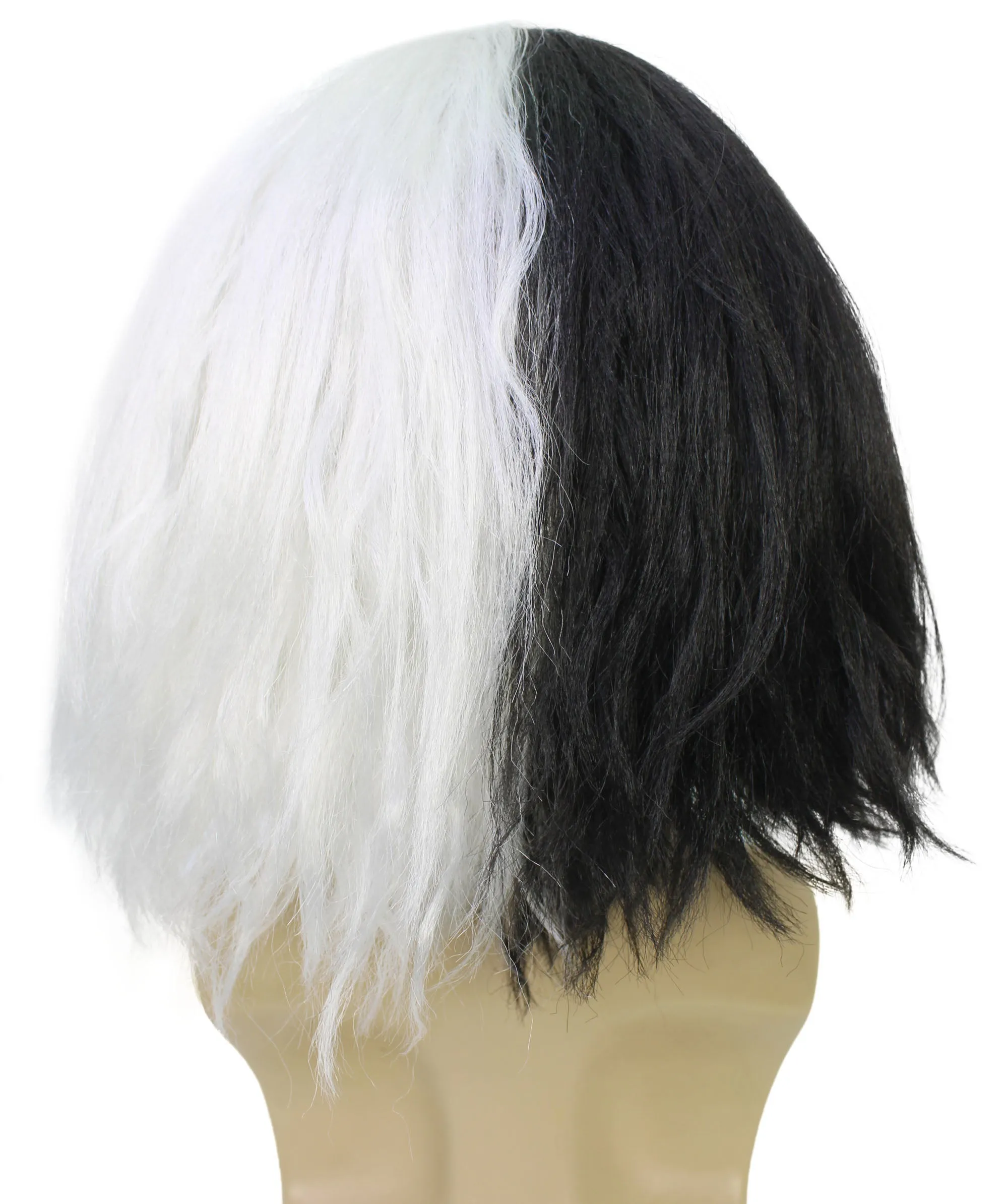 HPO Adult Comedy TV Men's Wig  Cosplay Halloween Wig I Multiple Color Options I Flame-retardant Synthetic Fiber