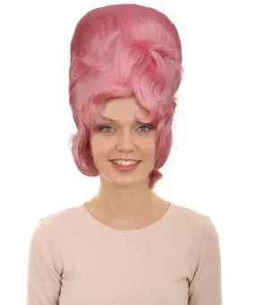 HPO Adult Women's 18th Century Colonial Lady Wig | Multiple Color  Historical Wig | Premium Breathable Capless Cap