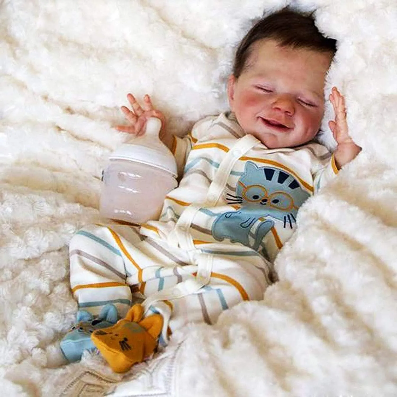 Lifelike Reborn Baby Doll 21”