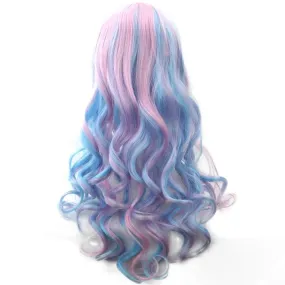 Long Cotton Candy Wig