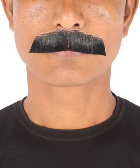 Men's Lampshade Mustache | Human Facial Hair | Multiple Colors | HPO