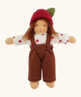 Nanchen Apple Child Waldorf Doll - Anna