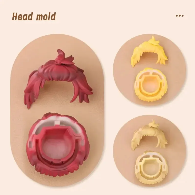 Ob11 Doll Plastic Hair Replacement Head Mold – For Obitsu11, GSC, 1/12 BJD Dolls