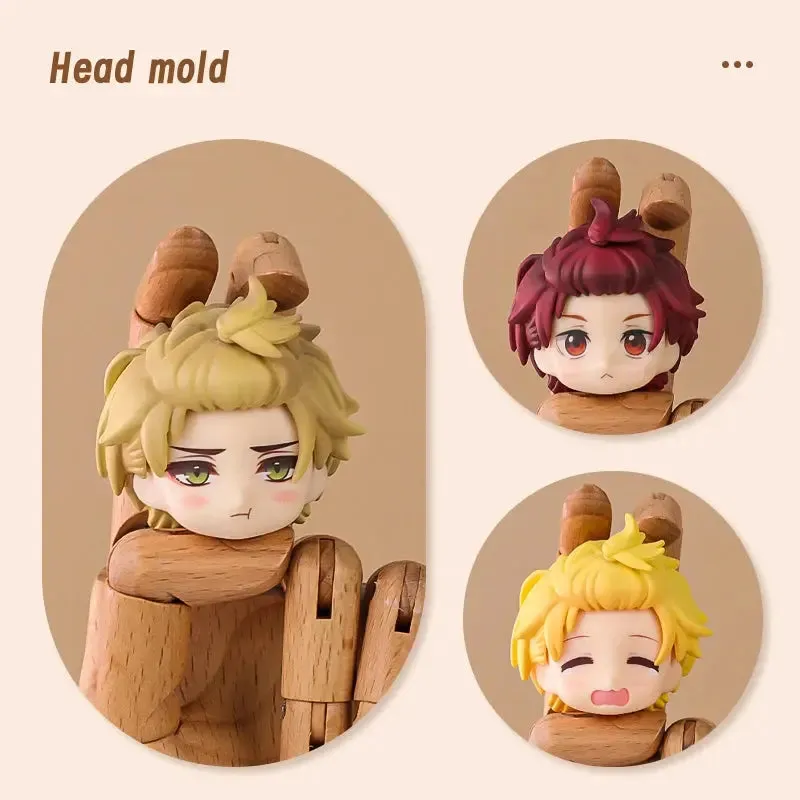 Ob11 Doll Plastic Hair Replacement Head Mold – For Obitsu11, GSC, 1/12 BJD Dolls