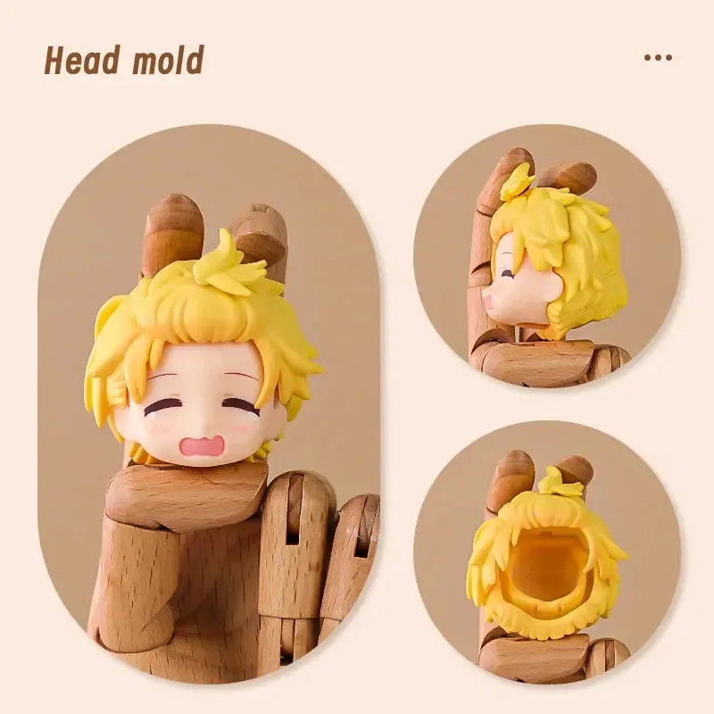 Ob11 Doll Plastic Hair Replacement Head Mold – For Obitsu11, GSC, 1/12 BJD Dolls