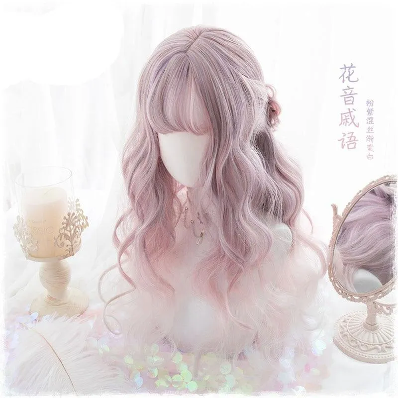 Pink Ethereal Wavy Wig