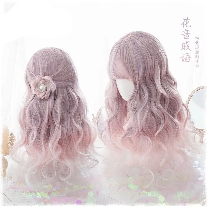 Pink Ethereal Wavy Wig