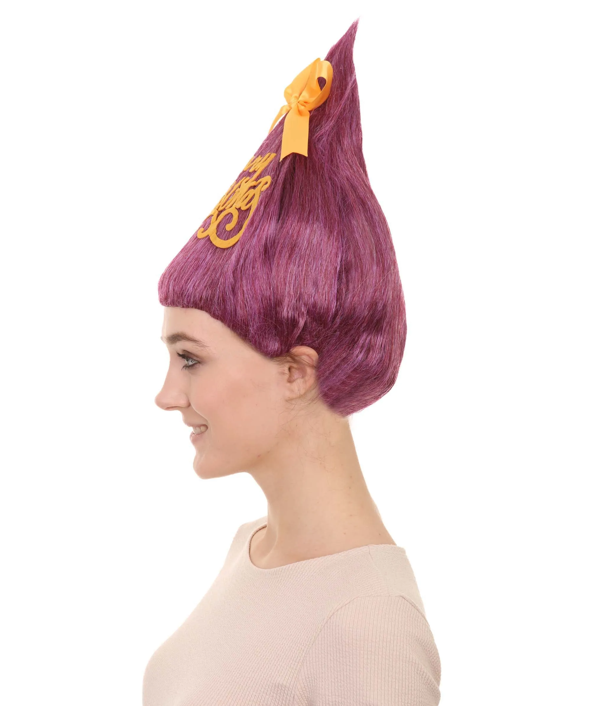 Purple Christmas Tree Unisex Wig | Merry Christmas Wig | Premium Breathable Capless Cap