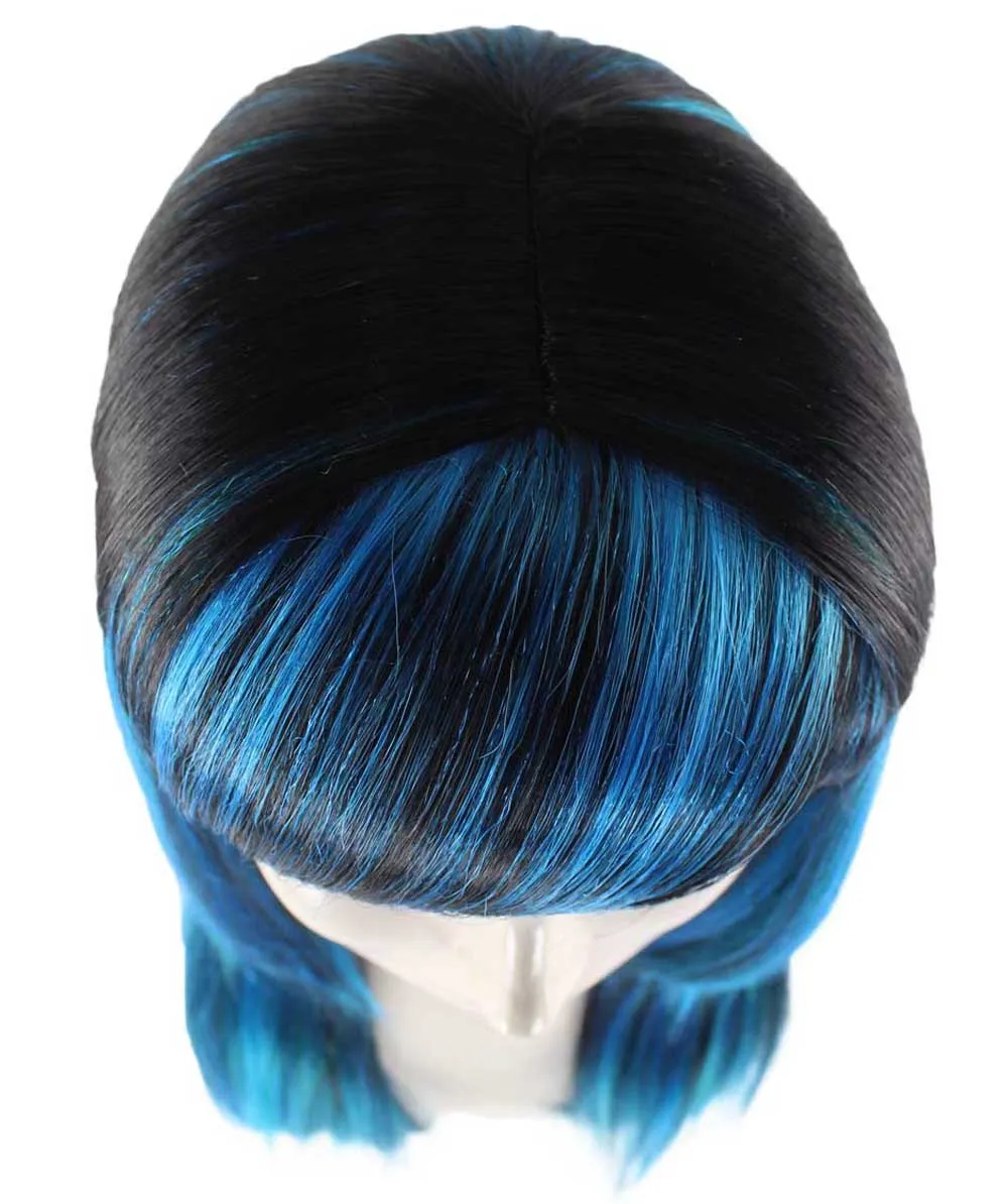 Sexy Peacock Womens Wig | Party Ready Fancy Cosplay Halloween Wig | Premium Breathable Capless Cap