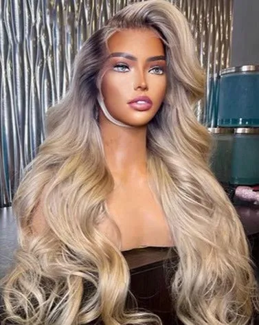 TEEK - Actually Ash Blonde Lace Front Wig