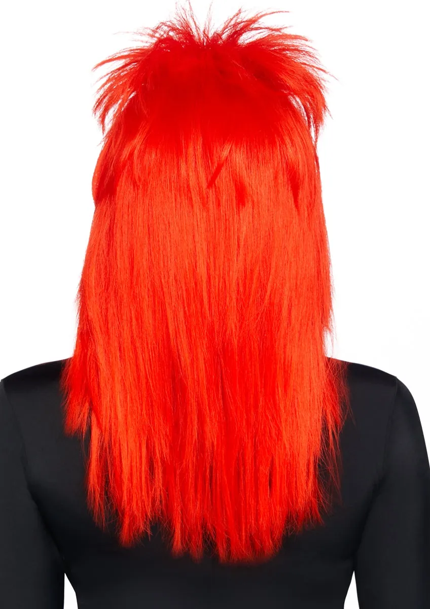 Unisex Rockstar Wig in Red