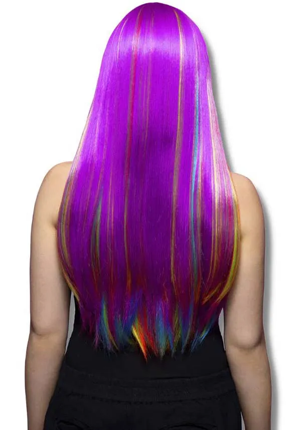 Vivid Rainbow Downtown Diva | WIG