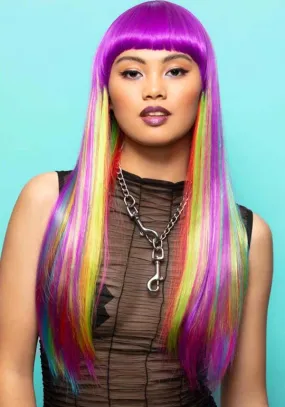 Vivid Rainbow Downtown Diva | WIG